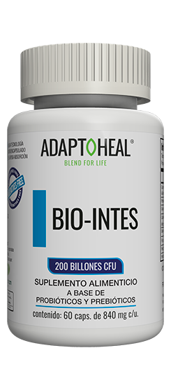 Bio Intes 200 Billones 60 cápsulas | 840mg Adaptoheal®